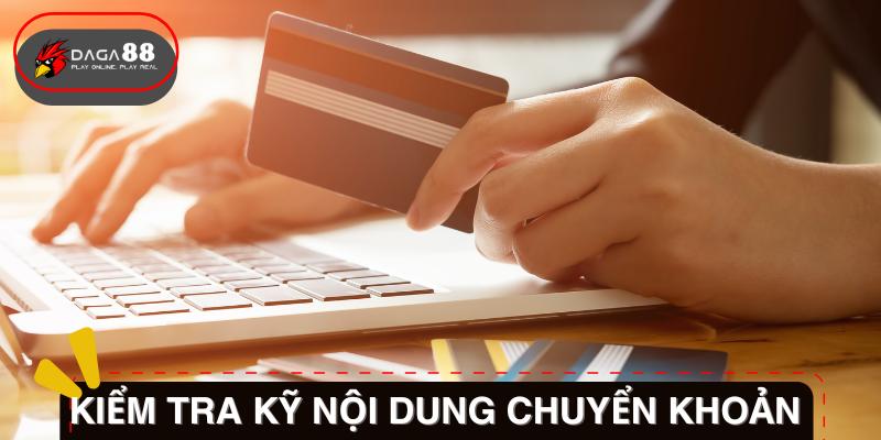 Những lưu ý quan trọng khi nạp tiền.