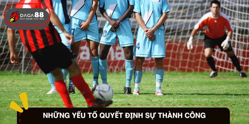Những yếu tố quyết định sự thành công của một cú đá phạt trực tiếp